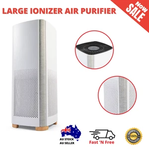 Large Air Purifier Ionizer Triple Layer Filter 27m² H13 True HEPA 99.97% NEW - Picture 1 of 23