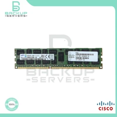 UCS-MR-1X082RY-A Cisco 8GB DDR3-1600 PC3-12800 CL11 240-Pin 2Rx4 ECC Reg Memory - Image 1 of 3