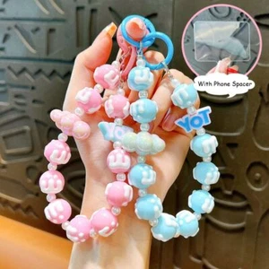 Colorful Mobile Phone Strap Cute Clouds Cup Lanyard Mobile Chain Lanyard - Photo 1 sur 12
