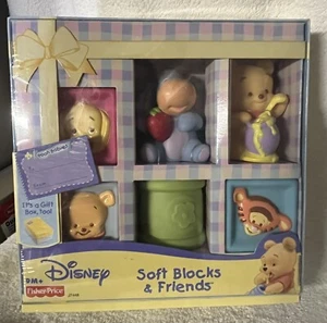 NEW Disney Winnie The Pooh & Friends Soft Rubber Toy Blocks J7448 - Picture 1 of 1