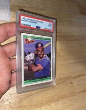 Manny Ramirez ROOKIE PSA 9 MINT Vintage Donruss Collector Card Man Cave 1992