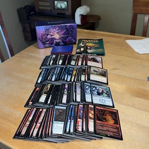 450+ 2018 /2019 Magic The Gathering (MTG) Trading Cards LOT In Box - Picture 1 of 9