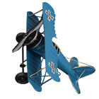  Flugzeugmodell Ornament Metall Retro-Flugzeuge Modellflugzeuge