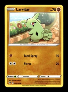 Pokemon Darkness Ablaze LARVITAR 086/189 - Picture 1 of 1