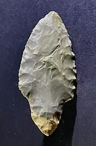 Authentic Late Archaic Adena projectile point 3 inches long - Picture 1 of 2