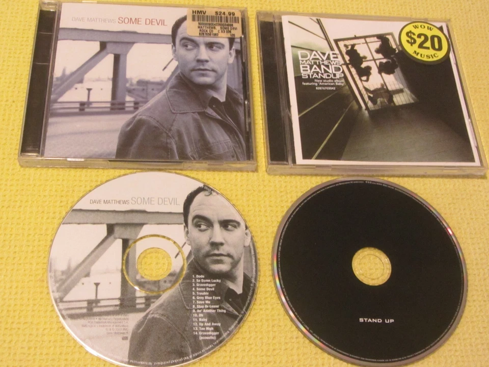 Dave Matthews Band Some Devil & Stand Up 2 CD Albums Pop Folk Rock - Image 1 of 1