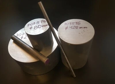 Aluminium round bar EN-AW 7075 T6 / T6511