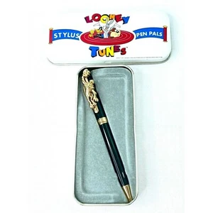 Vintage Stylus Pen Pals Looney Tunes Tasmanian Devil 1994 Warner Bro Clip - Picture 1 of 9