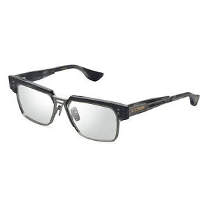 NEW Dita DTX410-A-02 HAKATRON Antique Silver - Midnight Black Swirl Eyeglasses