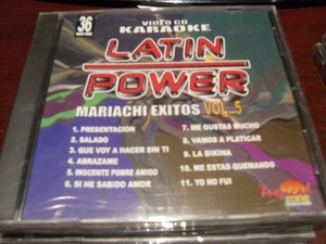 LATIN POWER KARAOKE VCD DVD VCLP-036 MARIACHI EXITOS VOL 5 SEALED - Picture 1 of 1
