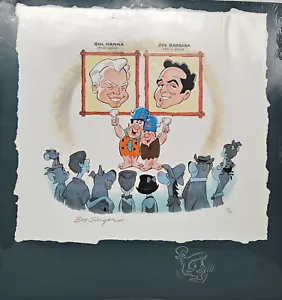 Hanna/Barbera Tribute Giclee On Paper Signed+Remarked by Bob Singer-Judy Jetson - Picture 1 of 1