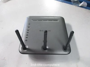BELKIN F5D8230-4 Wireless Router IEEE 802.11a/b/g 3x Antenna - EXCL PSU - Bild 1 von 2