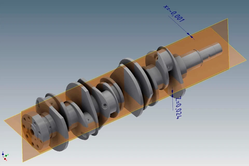 Porsche 911 Kurbelwelle für alle 911 SC 3,0 von '78 bis '83 — 第 1/1 张图片
