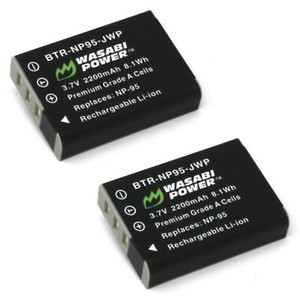 Wasabi Power Battery for Fujifilm NP-95 (2-Pack)