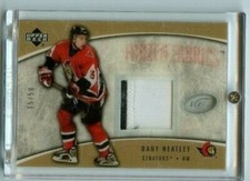  2005-06 Upper Deck Ice Frozen Fabrics Patches #FFP-DH Dany Heatley 15/50