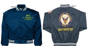 USS THEODORE ROOSEVELT SSBN-600*EMBROIDERED SATIN JACKET OFFICIALLY LICENSED - Picture 1 of 6