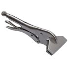Opening Flat Nose Pliers Welding 10 Inch Locking Pliers Sheet Metal Clamps