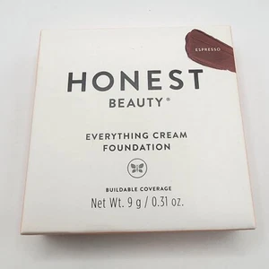 Honest Beauty Everything Cream Foundation *ESPRESSO* 0.31oz/9g New - Picture 1 of 5