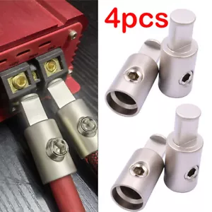 Car Audio AMP 1/0 Gauge Power Ground Wire Pin AWG Terminal Input Wire Reducer x4 - Picture 1 of 8