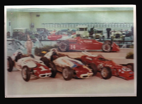 Vintage 1993 A.J. Foyt Indianapolis 500 Pits Postcard IndyCar Indy500 GILMORE Cover