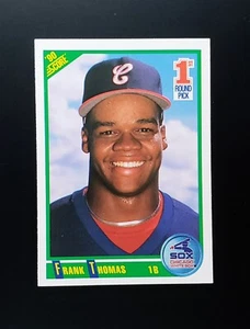 1990 Score Frank Thomas White Sox Rookie Rc #663 HoF - Picture 1 of 2