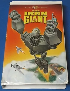 The Iron Giant (VHS, 1999, Clamshell) Warner Bros Children's Family Good! - Foto 1 di 1