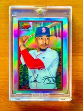 Mookie Betts RARE REFRACTOR INVESTMENT CARD SSP BOWMAN CHROME DODGERS MVP MINT