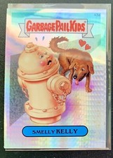 2014 Garbage Pail Kids Chrome Series 2 PRISM REFRACTOR Smelly Kelly 43a OS2