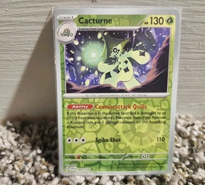 Cacturne Reverse Holographic Uncommon 006/198 Pokémon TCG Scarlet & Violet NM/M - Bild 1 von 2