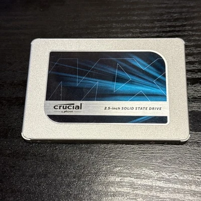 Crucial MX500 500GB 2.5" SATA SSD Solid State Drive – Fast Reliable Storage - Image 1 of 2