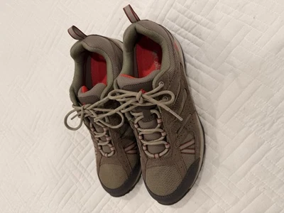 Columbia Mujer Impermeable Senderismo Zapatos Marrón Rojo Omni-Grip Techlite 9.5 Foto 1 de 4