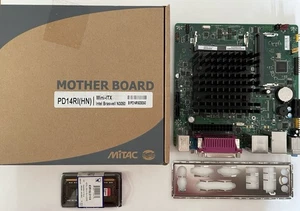 Mainboard MITAC PD14RI mit Intel Braswell N 3050 Prozessor und 4 Gb Ram. - Bild 1 von 4