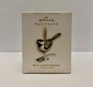 Hallmark Beauty of Birds Black Capped Chickadee Ornament Series Edition 2006 C-3 - Picture 1 of 8