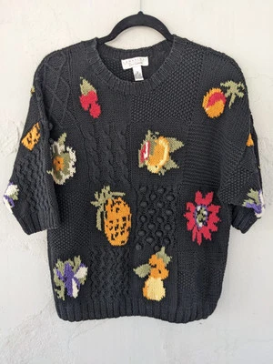 Suéter Cambridge Dry Goods Para Mujer Grande Todo Colorido Estampado Novedad De Colección   Foto 1 de 4