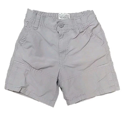 Childrens Place Gray Cargo Shorts  Baby Boy 12 Months Pocket - Image 1 of 4