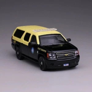 EY 1:64 596Mode Florida FHP Trooper Police Suburban Model Diecast Display Car - Picture 1 of 5