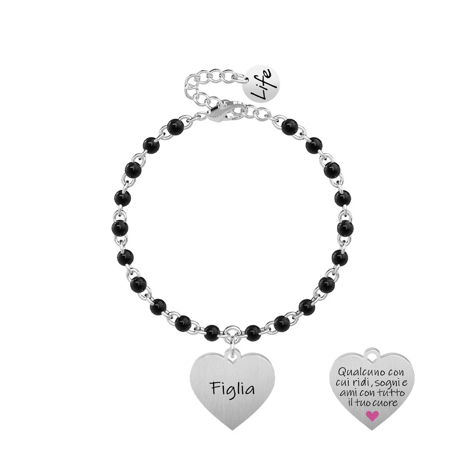 Bracciale Donna KIDULT FAMILY 731907 Acciaio Figlia F.P.