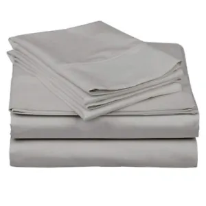 Premium Luxury Soft Egyptian Cotton 1500TC Bed Sheet Set Solid Colors - Picture 1 of 8