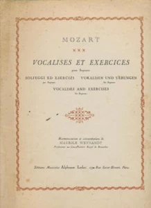 Vocalises et exercices pour soprano ... Harmonisation et interpretation de Mau.. - Picture 1 of 1