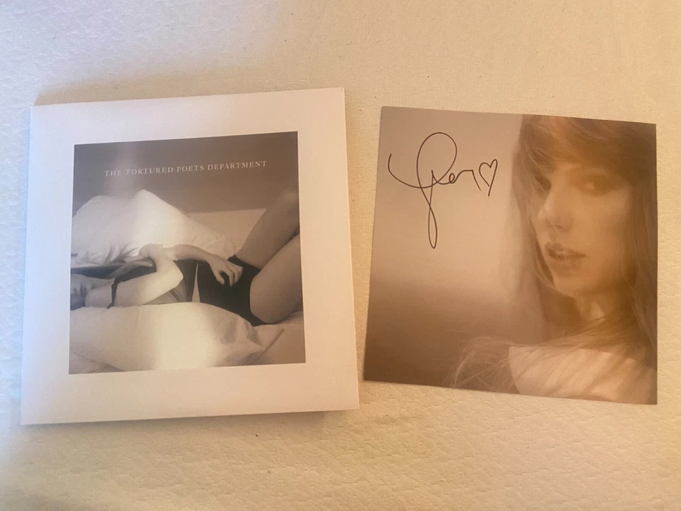 The Tortured Poets Department Vinyl With Bonus Track The Manuscript Hand Signed - Image 1 of 1
