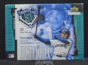 2001 Upper Deck Tribute to Ichiro Suzuki #51 Complete Set Rookie RC - Picture 1 of 4