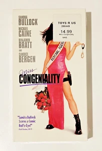 MISS CONGENIALITY Sealed VHS - 2001 Toys R Us - Warner Home Video - New - Sealed - Picture 1 of 3