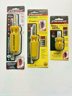 PICQUIC Family Pack - SixPac Plus, Multique and Teeny Turner - "Process Yellow" - Image 1 of 4