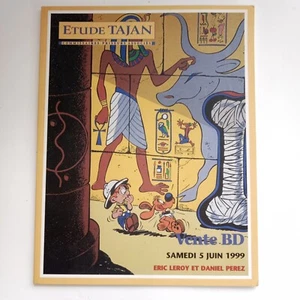CATALOGUE DE VENTE BANDE DESSINÉE Étude TAJAN 5 Juin 1999 - Picture 1 of 18