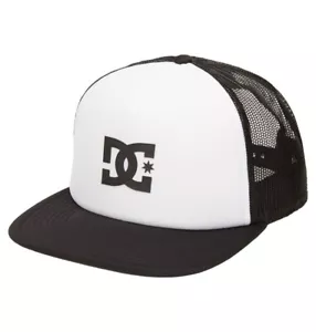 ZAPATOS DC SKATE GASOLINERA CAMIONERO SNAPBACK PARA HOMBRE GORRA BLANCA NEGRA ADYHA04061 XWWK - Imagen 1 de 3