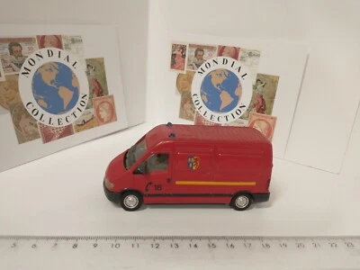 PMPB7-0328 Camion Sapeurs Pompieri Solido Renault Master 1999 1/50 - Immagine 1 di 2