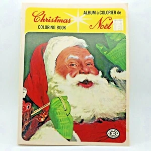 CHRISTMAS COLORING BOOK CANADA RARE -PRE-1980- SOLD AT GREENBERG 90Pages VINTAGE - Bild 1 von 10