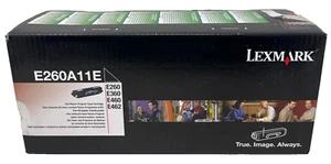 Lexmark E260A11E Original Black Toner for E260/E360d/E360dn/E460dn [a box] - Picture 1 of 1