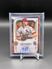 2022 Topps Tribute Jack Flaherty # 16/25 Auto Orange Card #TA-JF Cardinals A31