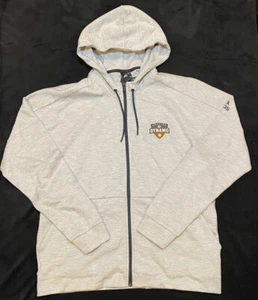 Adidas Houston Dynamo Full Zip Up Sweater Color Gray Old Logo Mens XL New w/ Tag - Picture 1 of 11